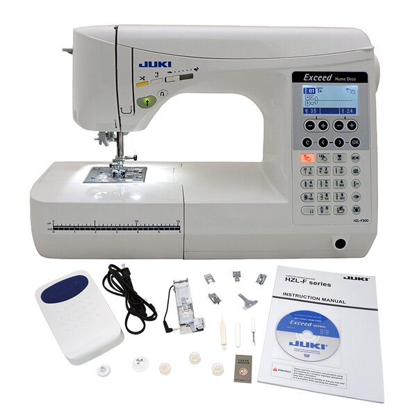 Juki Hzl-f300 Computerized Exceed Home Deco Sewing & Quilting Machine